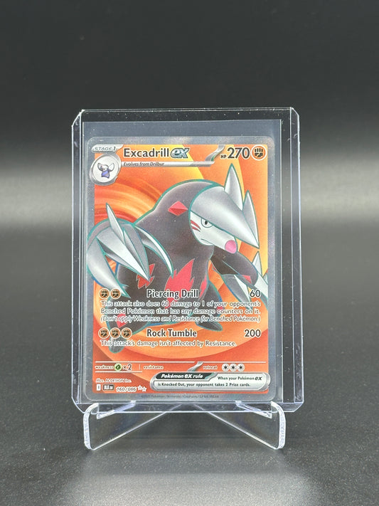 2025 Pokemon Black Bolt Excadrill ex #160