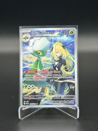 Pokemon Destined Rivals Cynthias Roserade 184