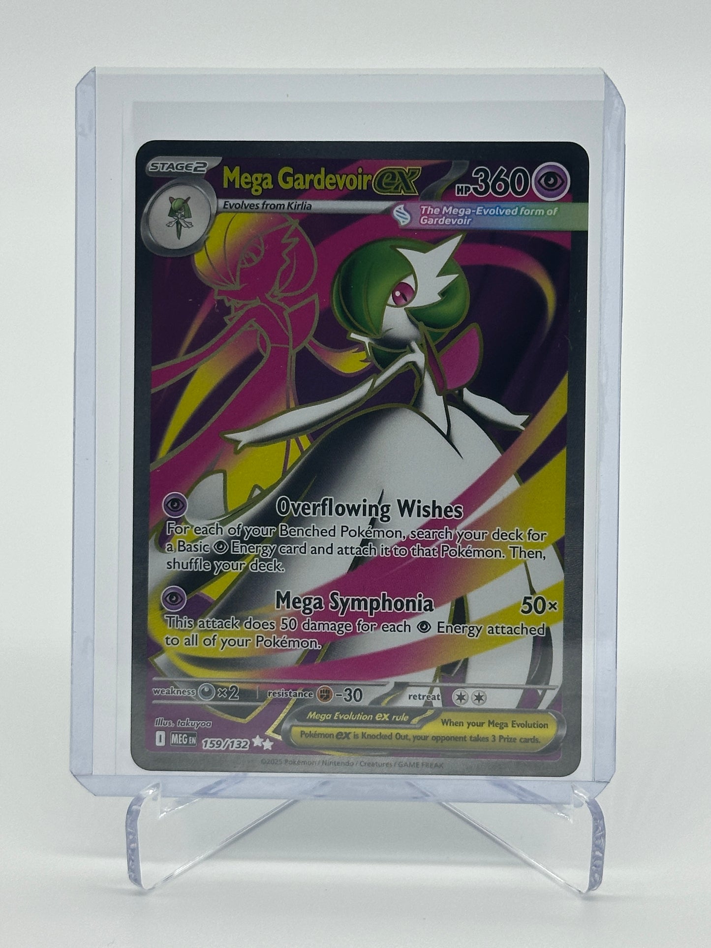 Pokemon Mega Evolution Mega Gardevoir ex 159