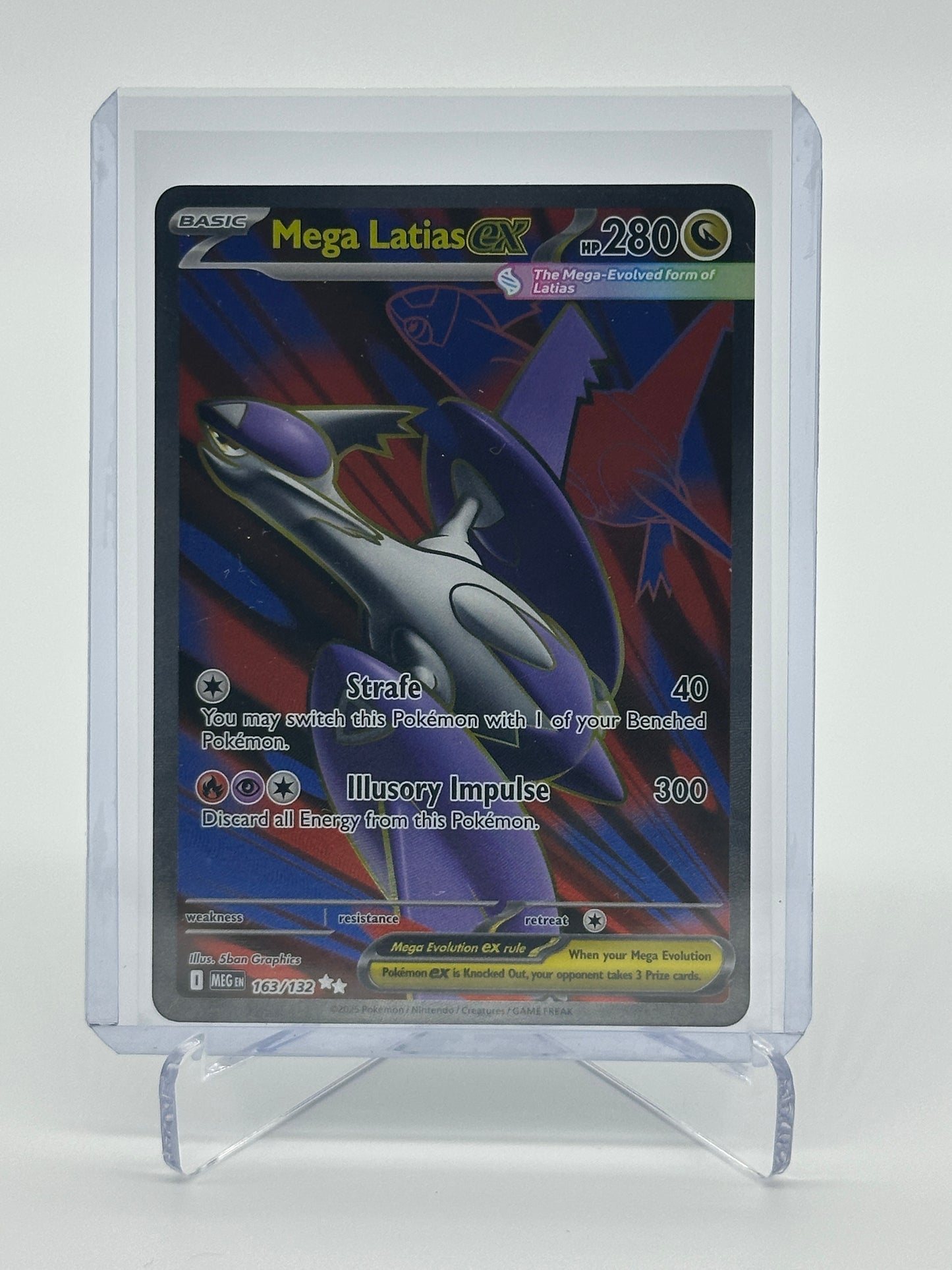 Pokemon Mega Evolution Mega Latias ex 163