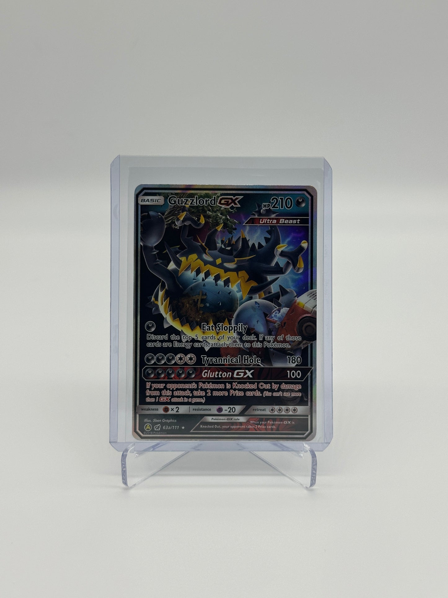 Pokemon Promo Guzzlord GX 63