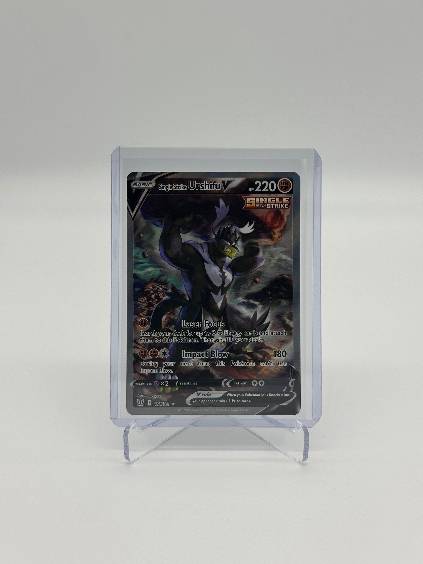 Pokemon Battle Styles Single Strike Urshifu V 151