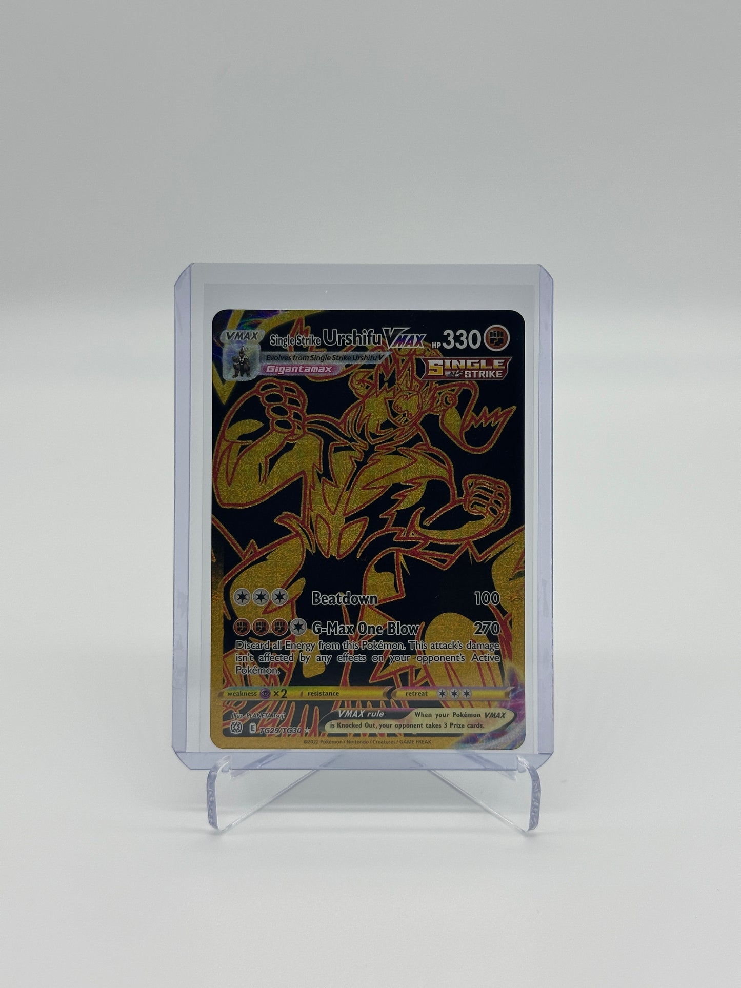 Pokemon Brilliant Stars  Single Strike Urshifu VMAX TG29