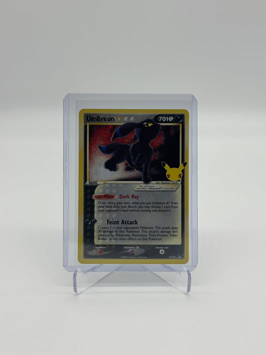 Pokemon Celebrations Umbreon Gold Star 17