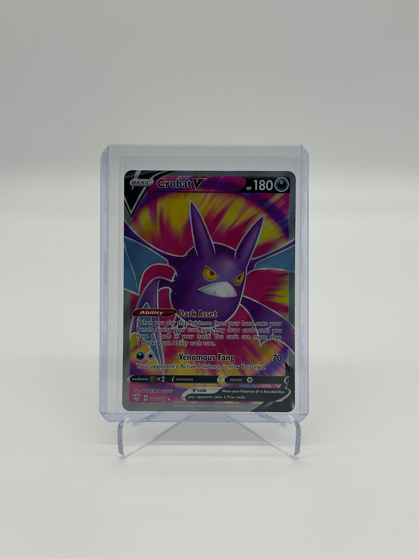 Pokemon Darkness Ablaze Crobat V 182