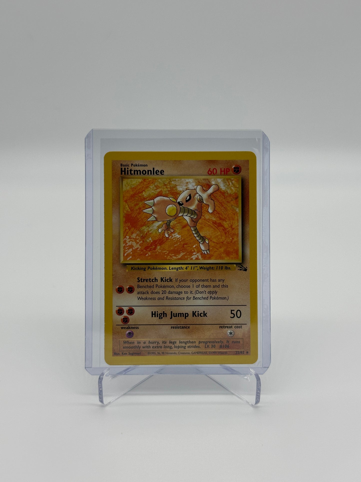 Pokemon Fossil Hitmonlee 22