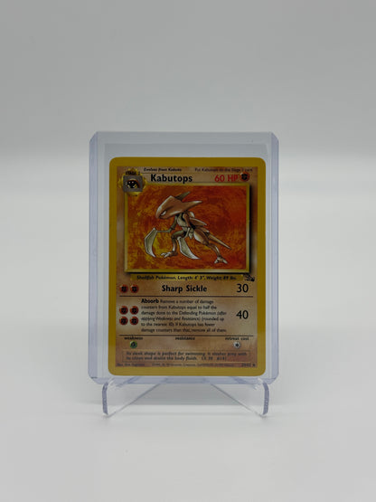 Pokemon Fossil Kabutops 24 - Moderately Played