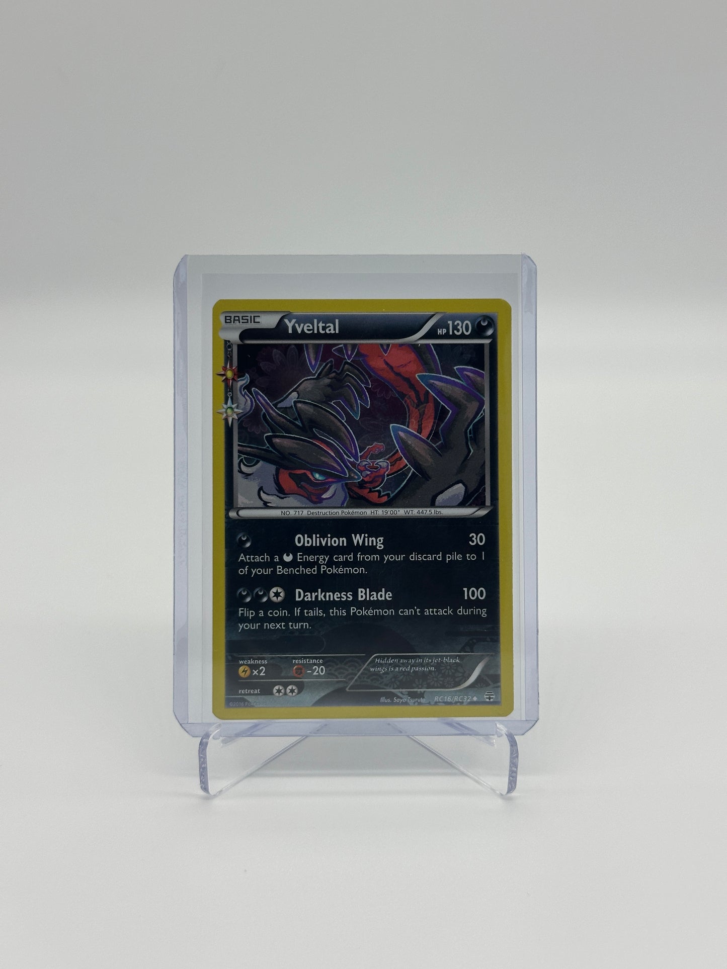 Pokemon Generations Yveltal 16 - Lightly Played