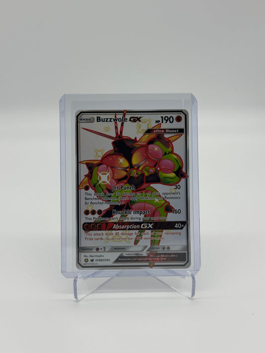 Pokemon Hidden Fates Buzzwole GX 68