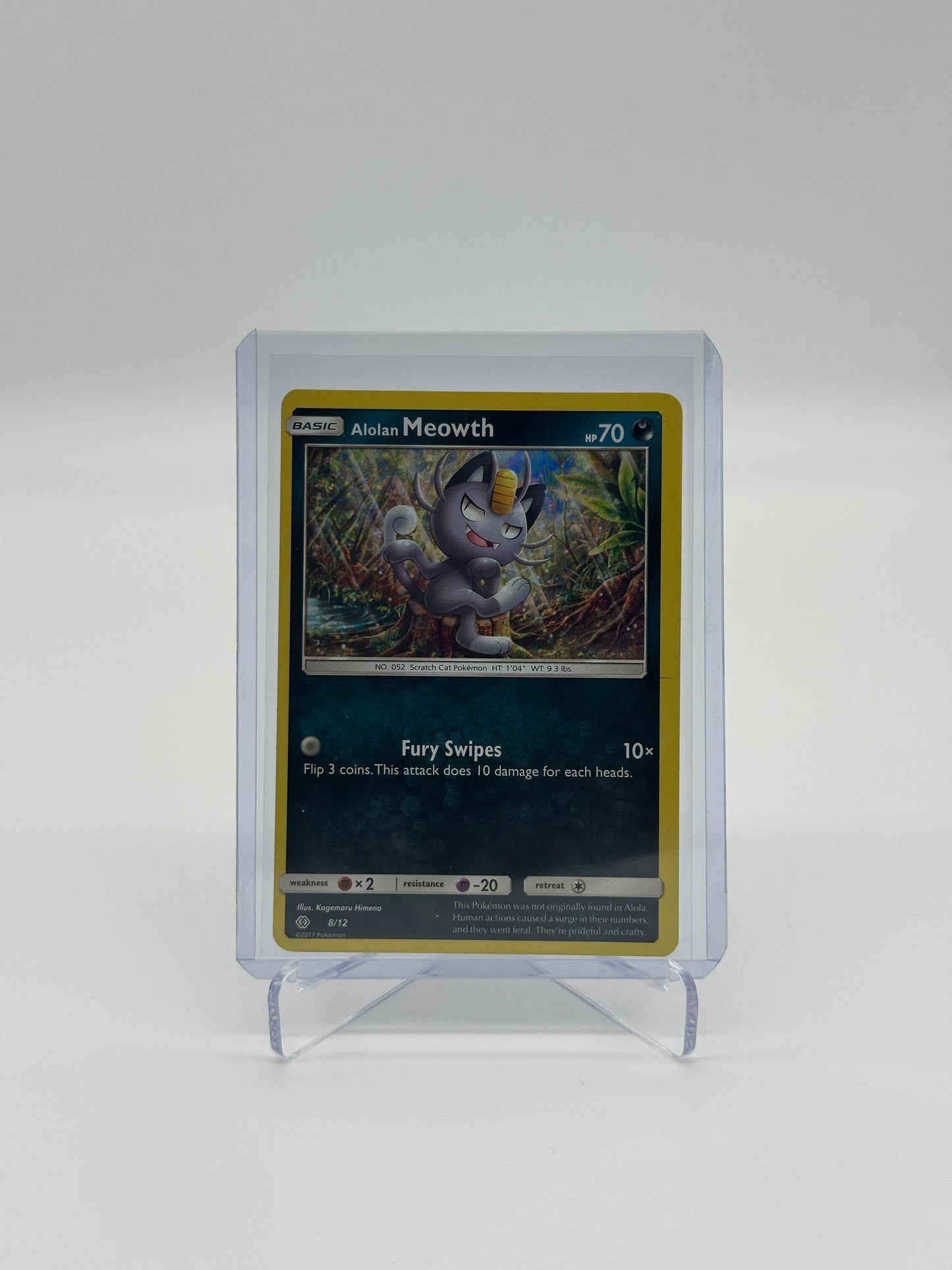 Pokemon McDonalds Promo 2017 Alolan Meowth 8