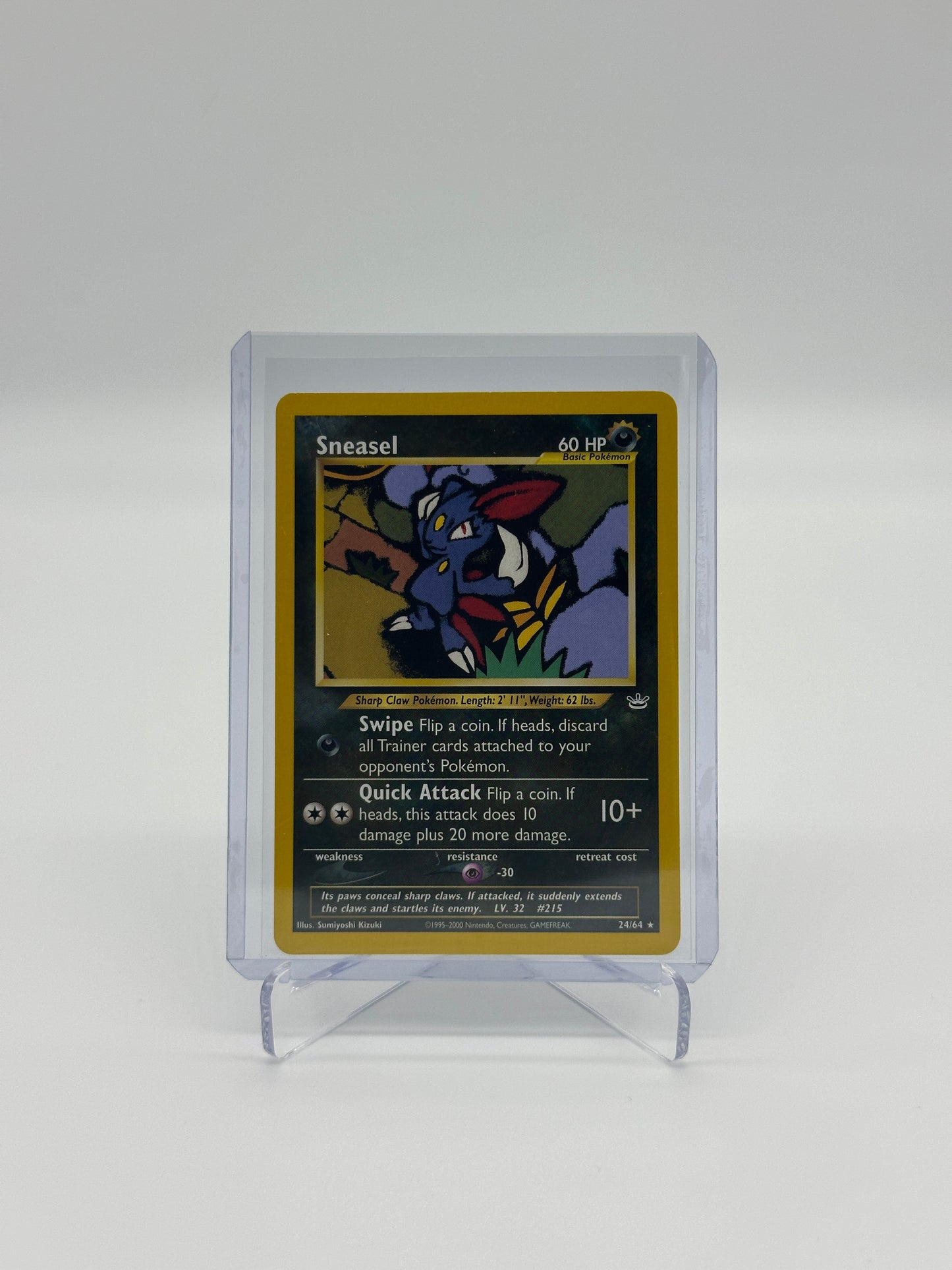 Pokemon Neo Revelation Sneasel 24