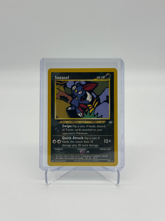 Pokemon Neo Revelation Sneasel 24