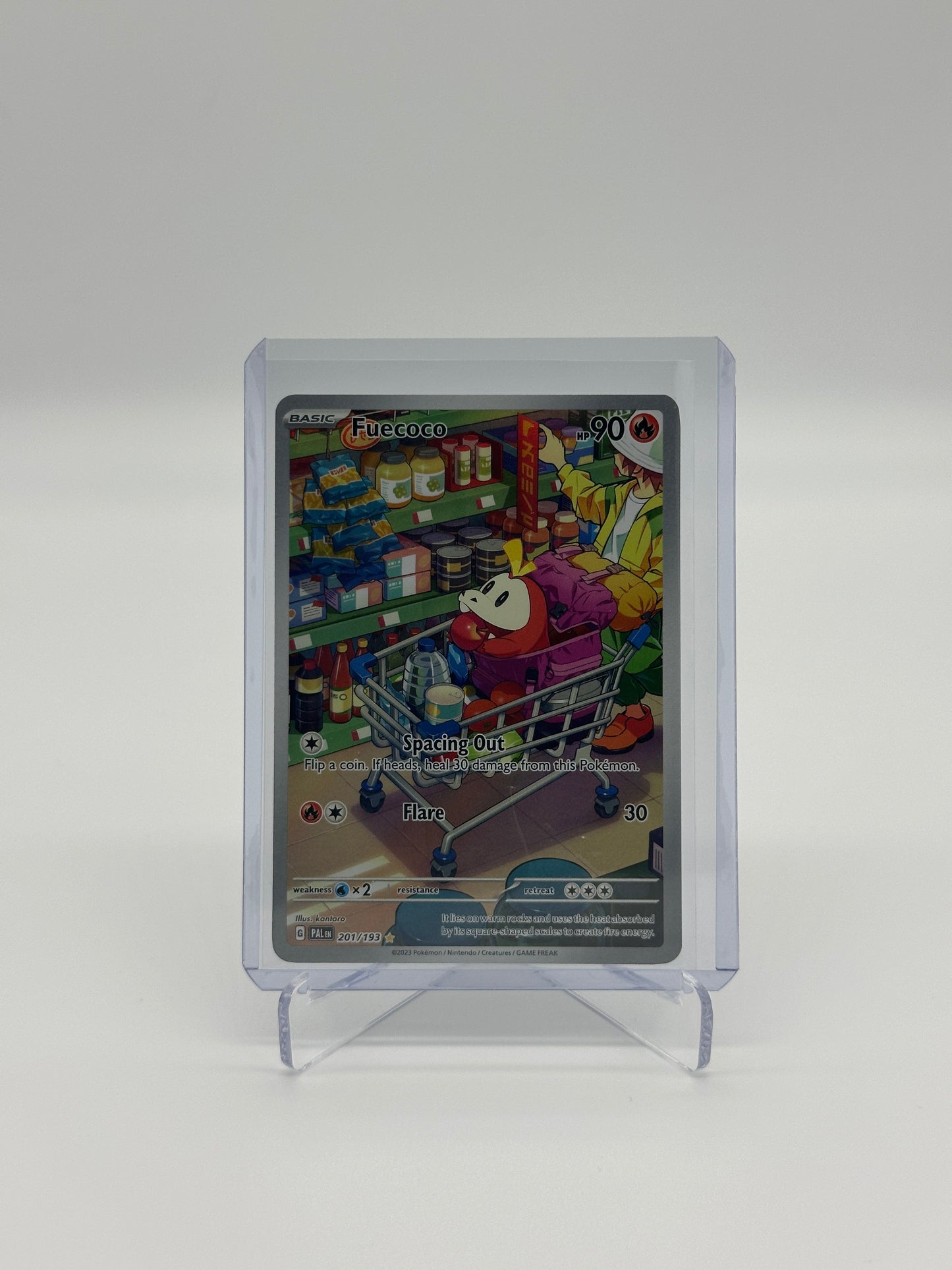 Pokemon Paldea Evolved Fuecoco 201