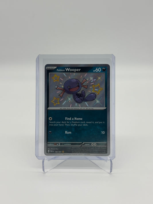 Pokemon Paldean Fates Paldean Wooper 180