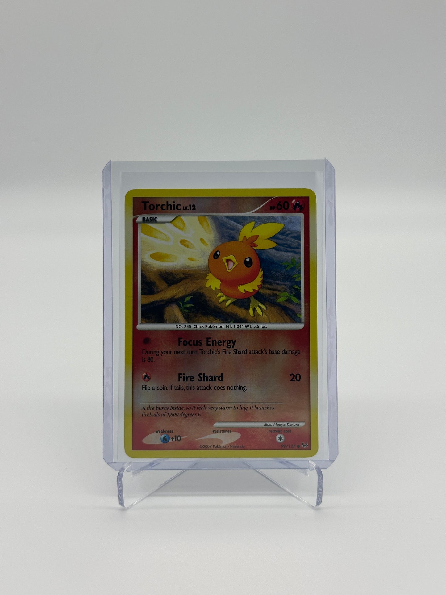Pokemon Platinum Torchic 99 - Lightly Played
