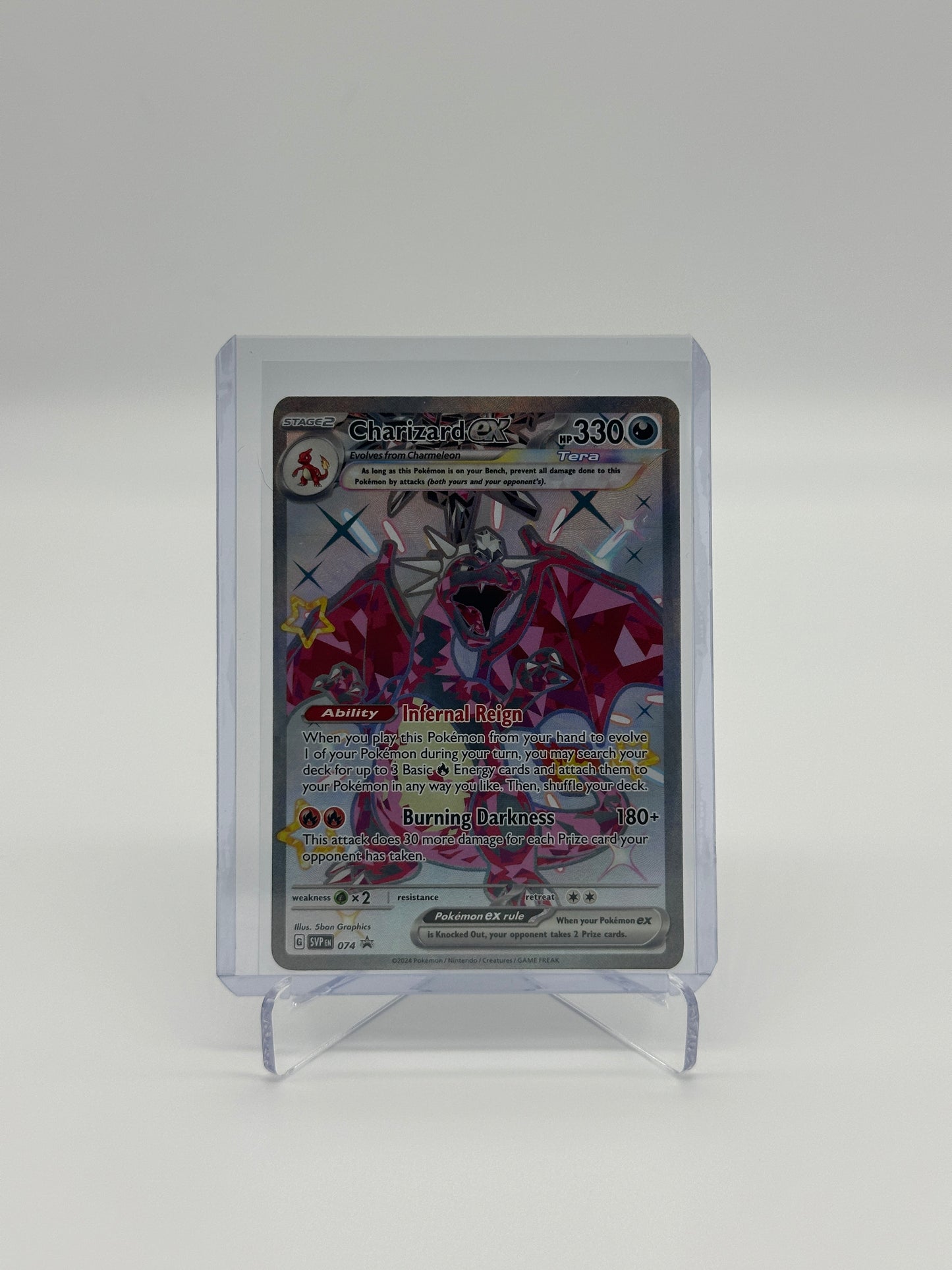 Pokemon Promo Charizard ex 56