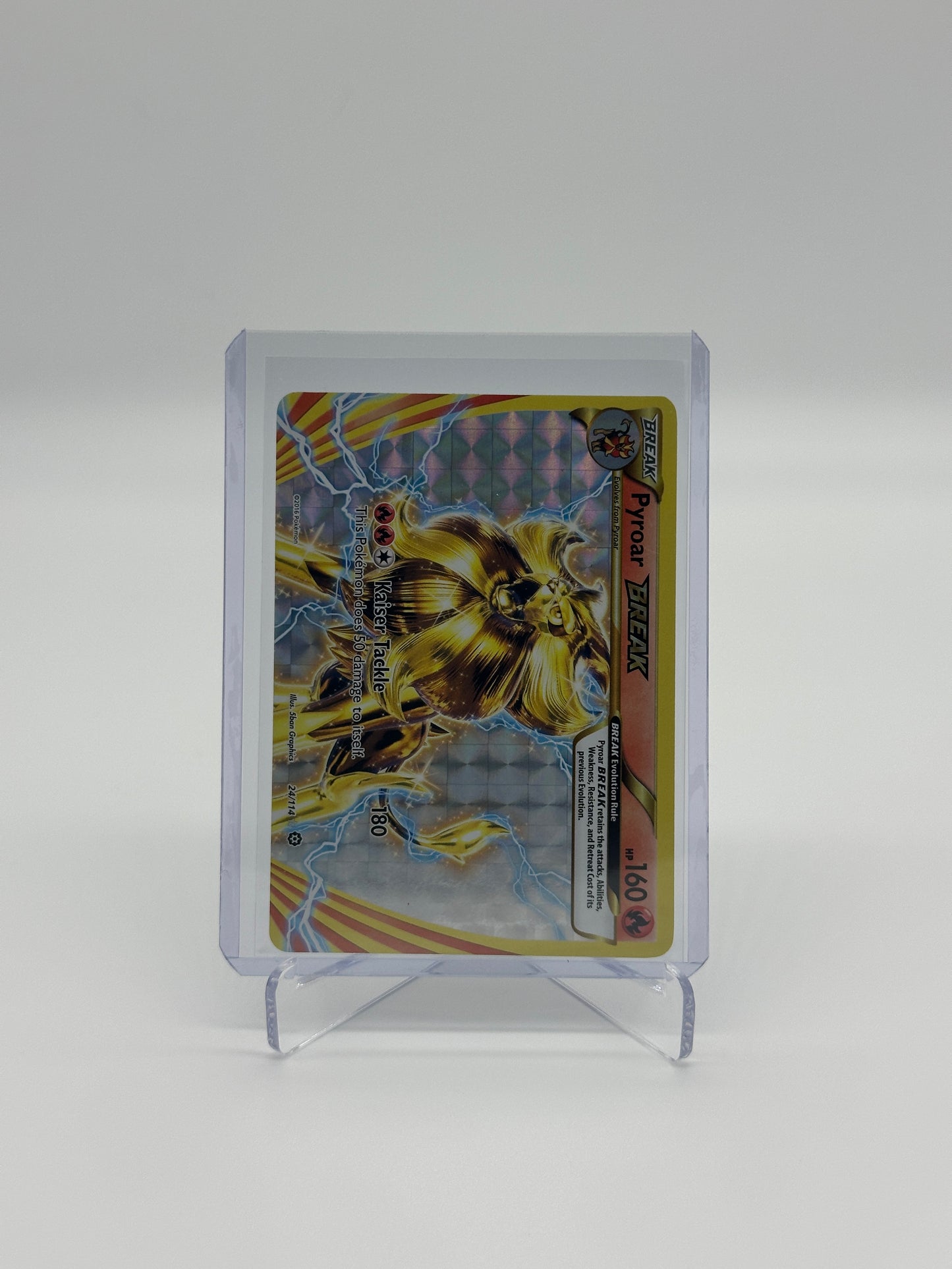 Pokemon Steam Siege Pyroar BREAK 24