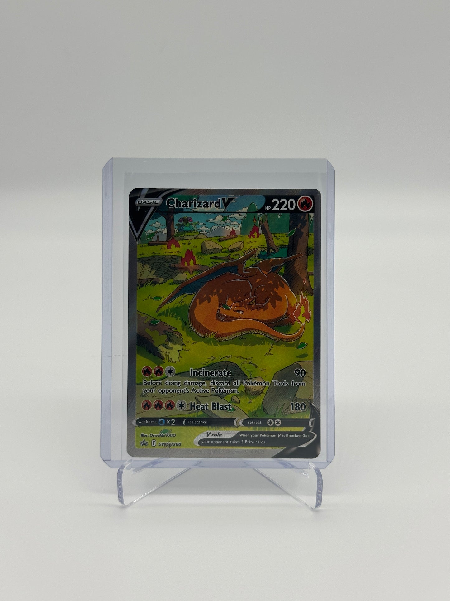 Pokemon Promo Charizard V 260