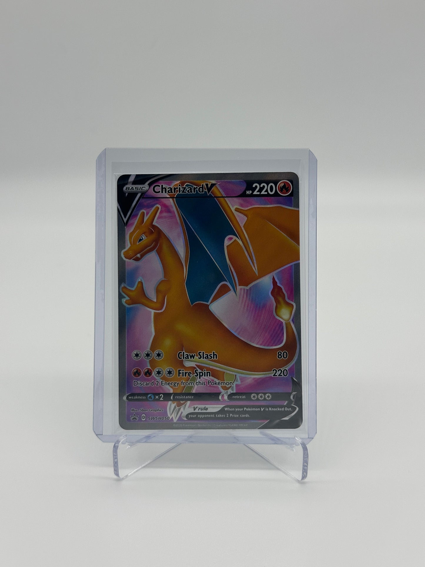 Pokemon Promo Charizard V 50