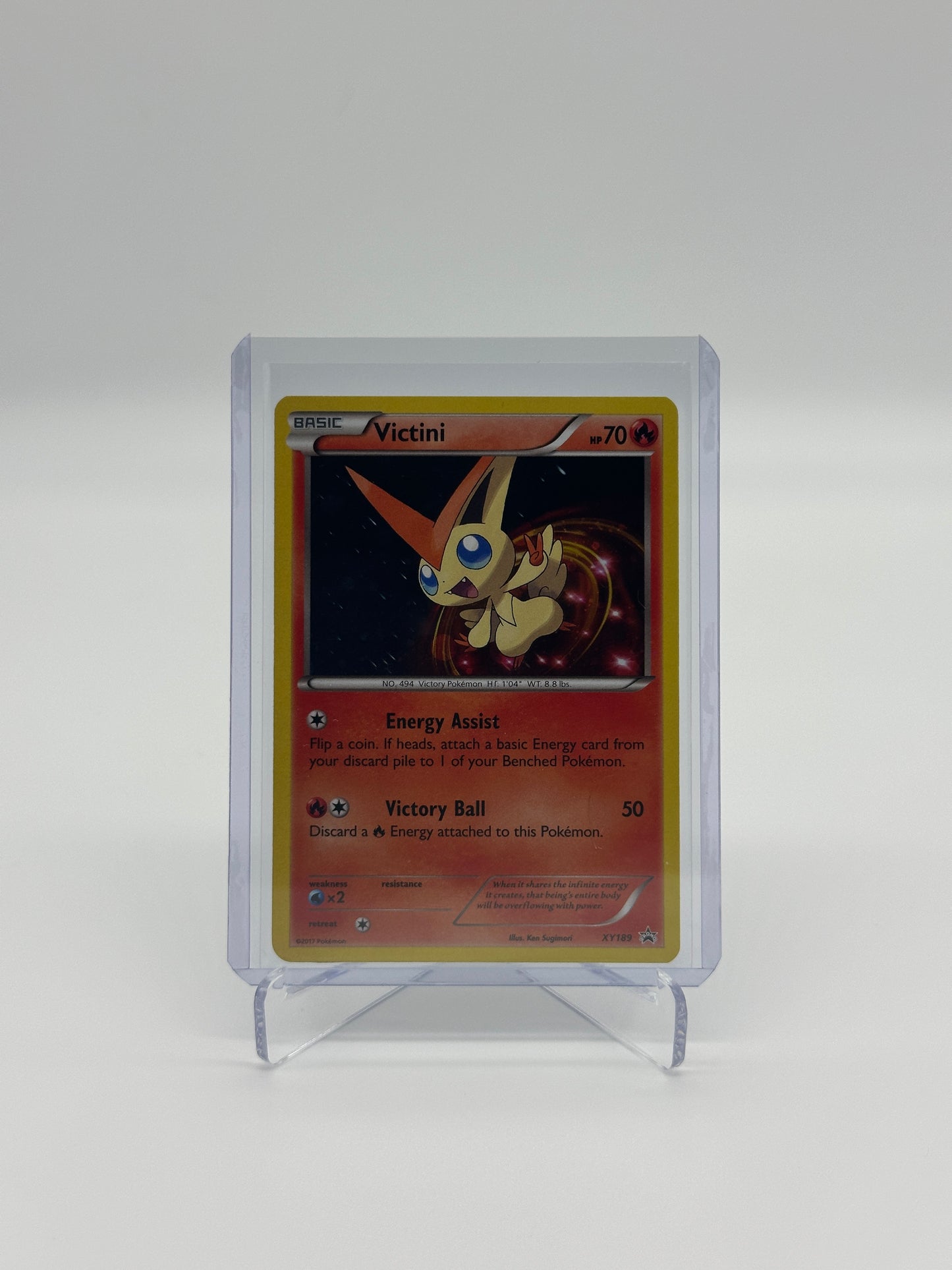 Pokemon XY Promo Victini 189 - Lightly Played