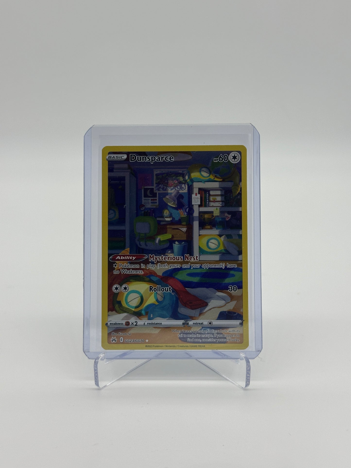 Pokemon Crown Zenith Dunsparce GG23