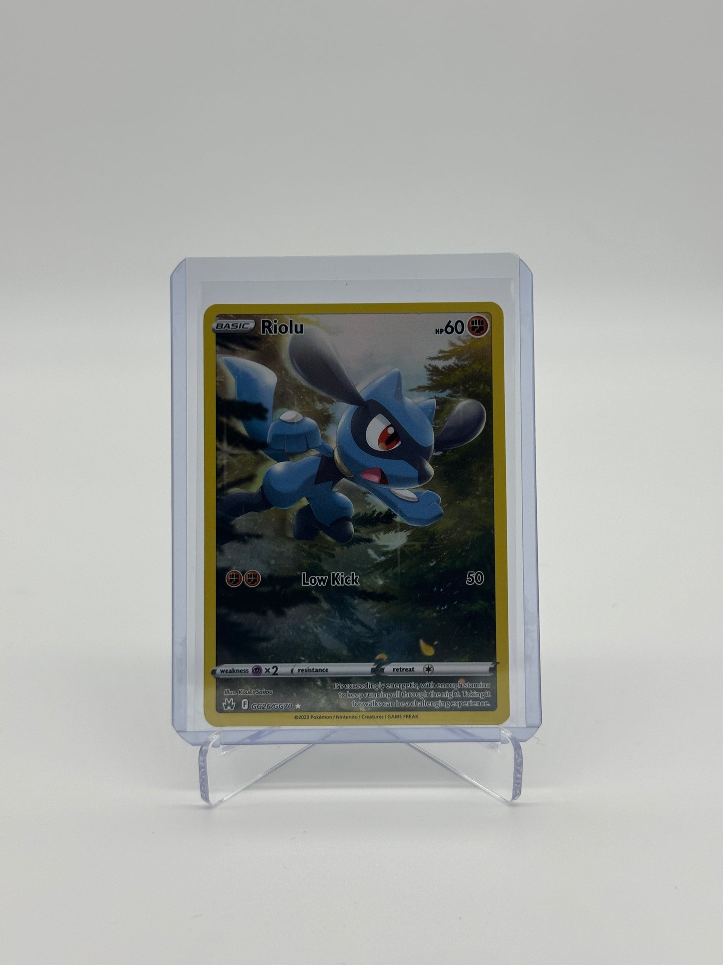 Pokemon Crown Zenith Riolu GG26