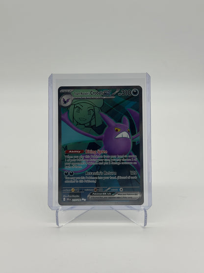 Pokemon Destined Rivals Team Rockets Crobat ex 217