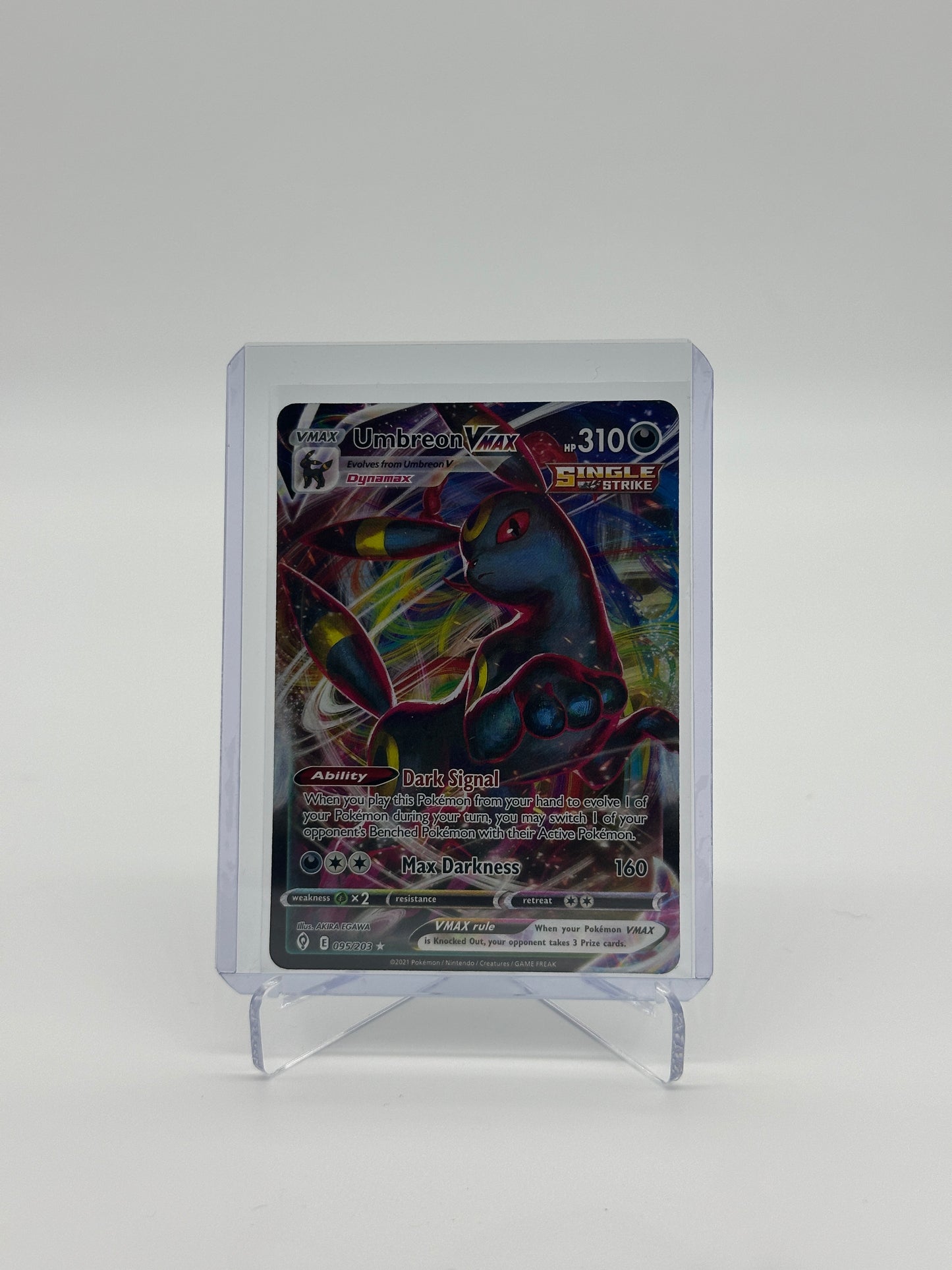 Pokemon Evolving Skies Umbreon VMAX 95
