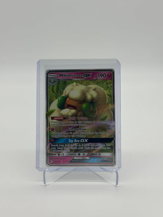 Pokemon Unbroken Bonds Whimsicott GX 140