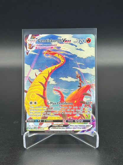Pokemon Lost Origin Centiskorch VMAX TG15