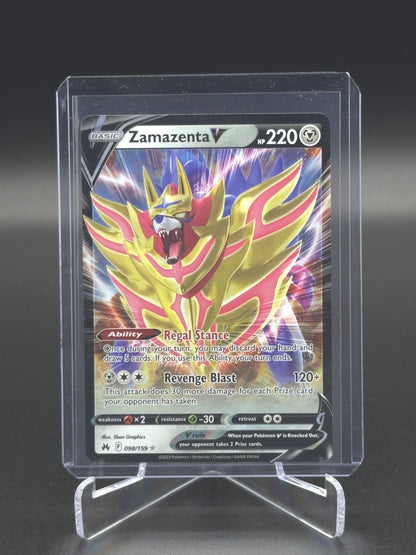 Pokemon Crown Zenith Zamazenta V 098