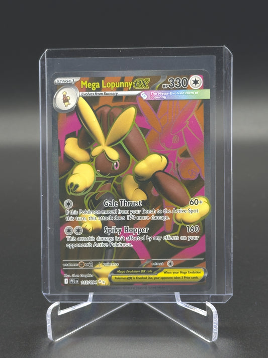 Pokemon Phantasmal Flames Mega Lopunny ex 115