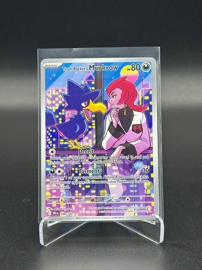 Pokemon Destined Rivals Team Rockets Murkrow 200