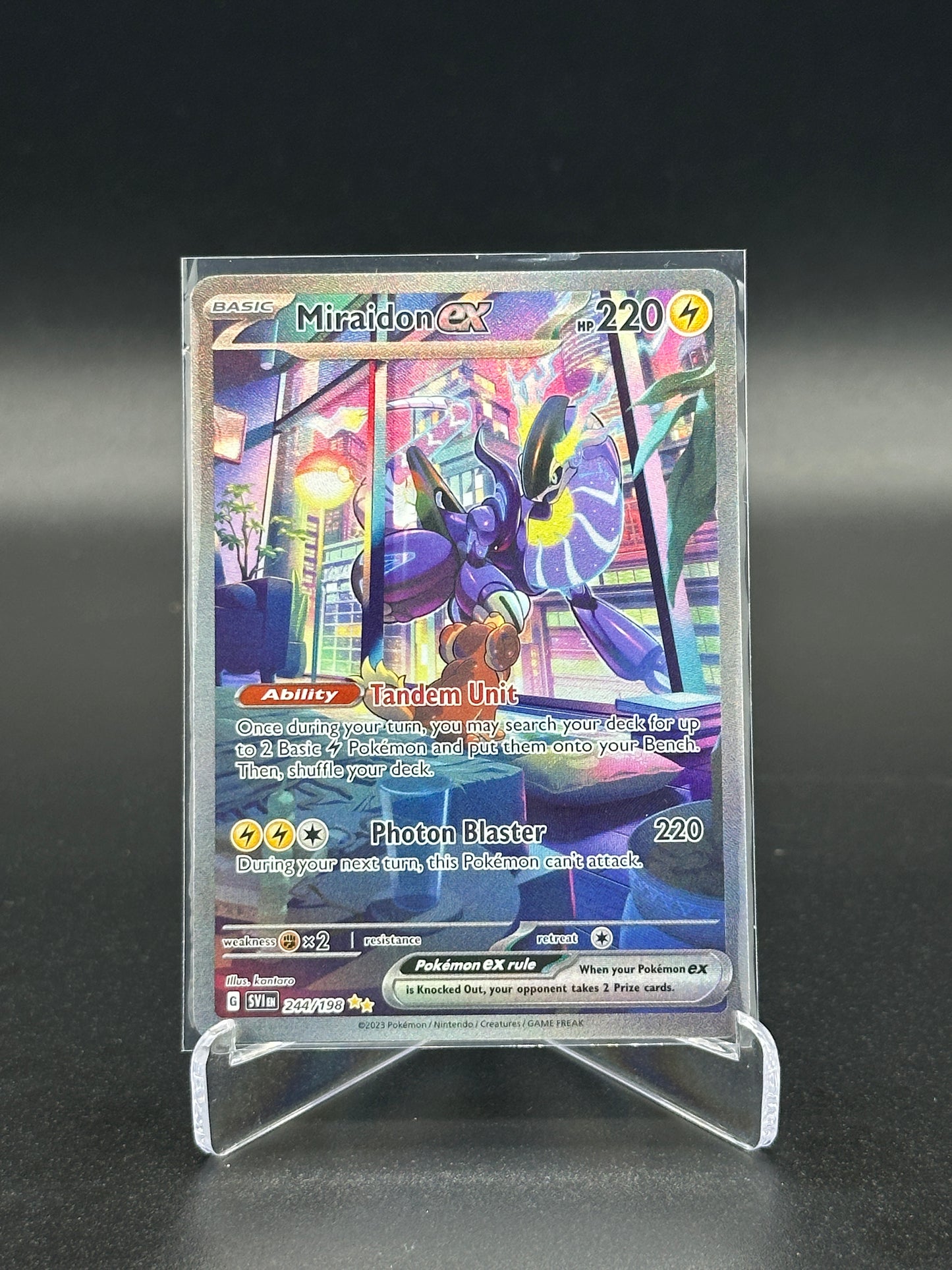 Pokemon Scarlet & Violet Miraidon ex 244