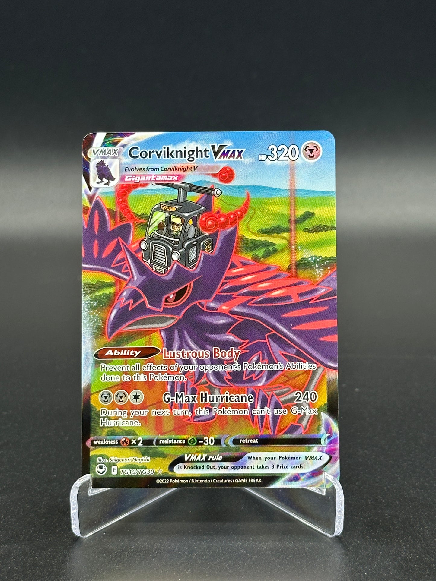 Pokemon Silver Tempest Corviknight VMAX TG19