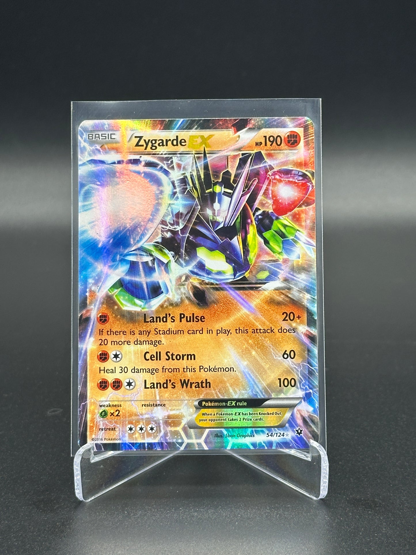 Pokemon Fates Collide Zygarde EX 54