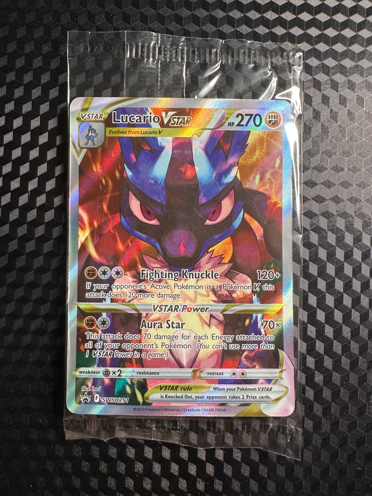 Pokémon Promo Lucario VSTAR #SWSH291