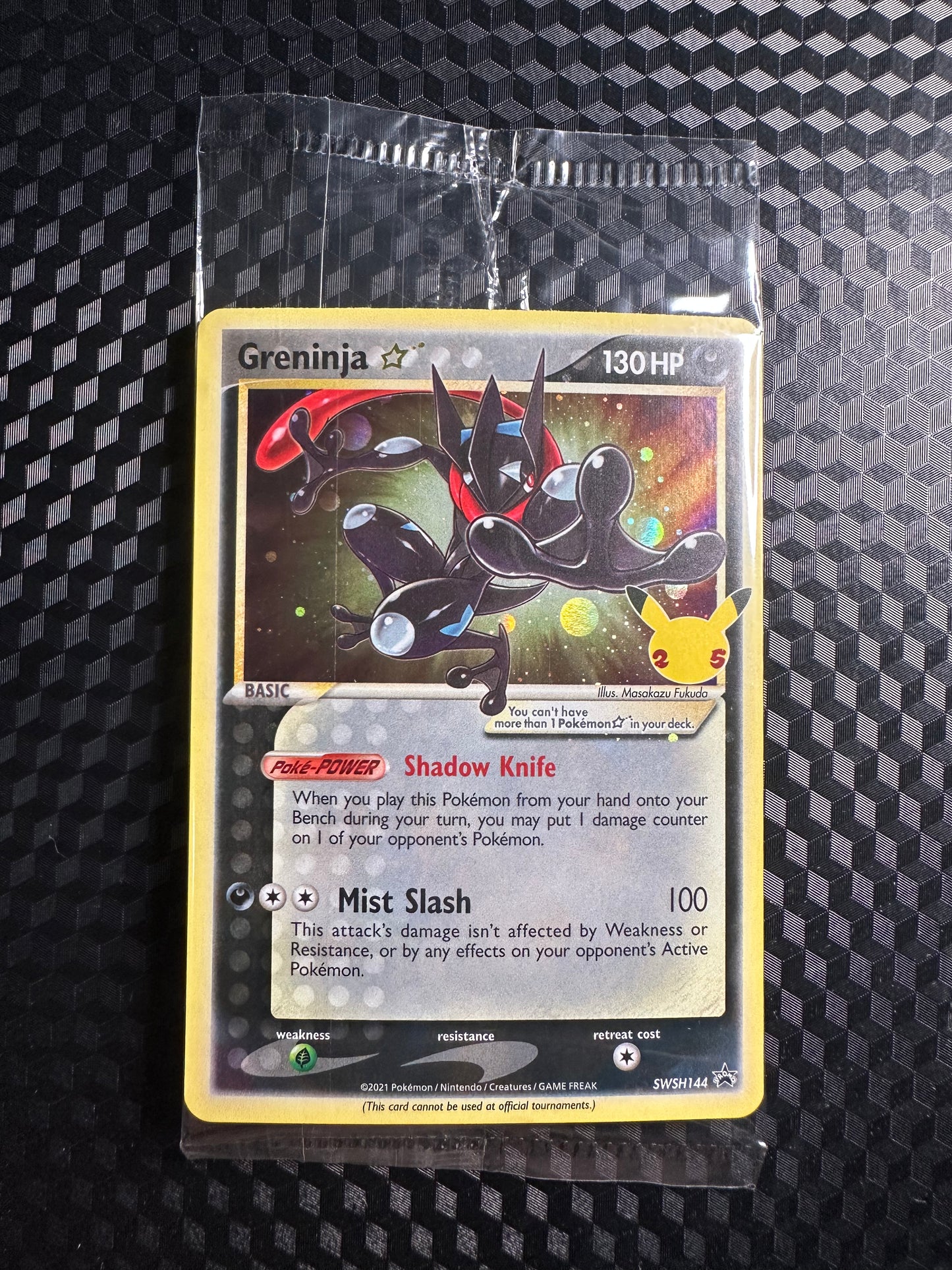 Pokémon Celebrations Promo Greninja #SWSH144