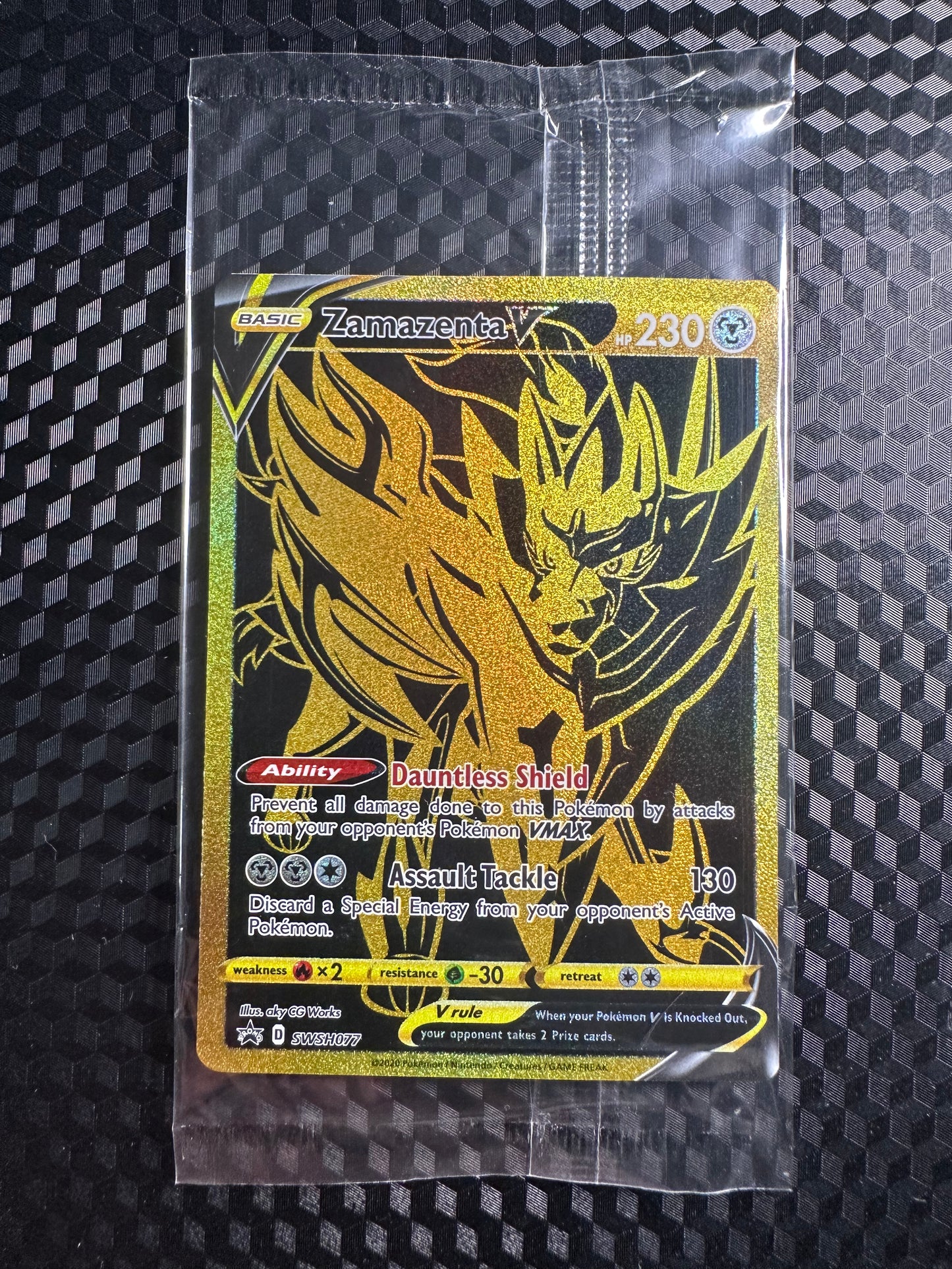 Pokémon Promo Zamazenta V #SWSH077