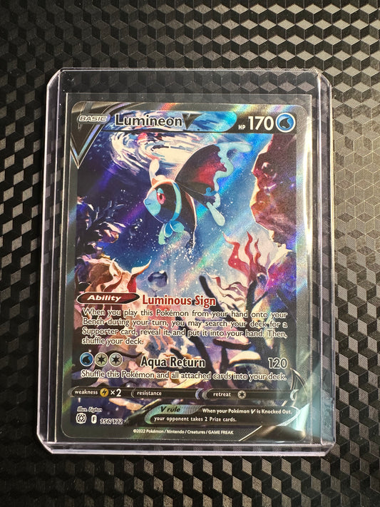 2022 Pokémon SWSH Brilliant Stars Lumineon V Full Art FA #156