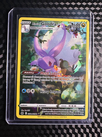 2023 Pokémon Crown Zenith Hisuian Goodra #GG21