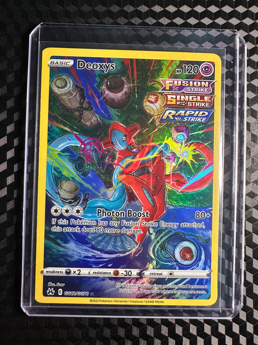 2023 Pokémon Crown Zenith Deoxys Full Art #GG12