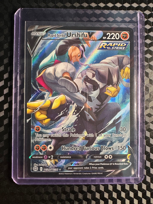 2022 Pokémon Brilliant Stars Rapid Strike Urshifu V #TG20