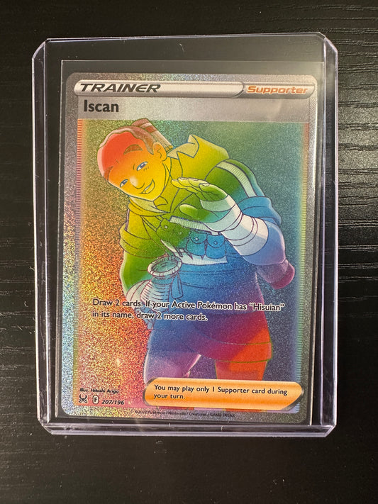 2022 Pokémon Lost Origin Iscan Secret Rare Full Art #207