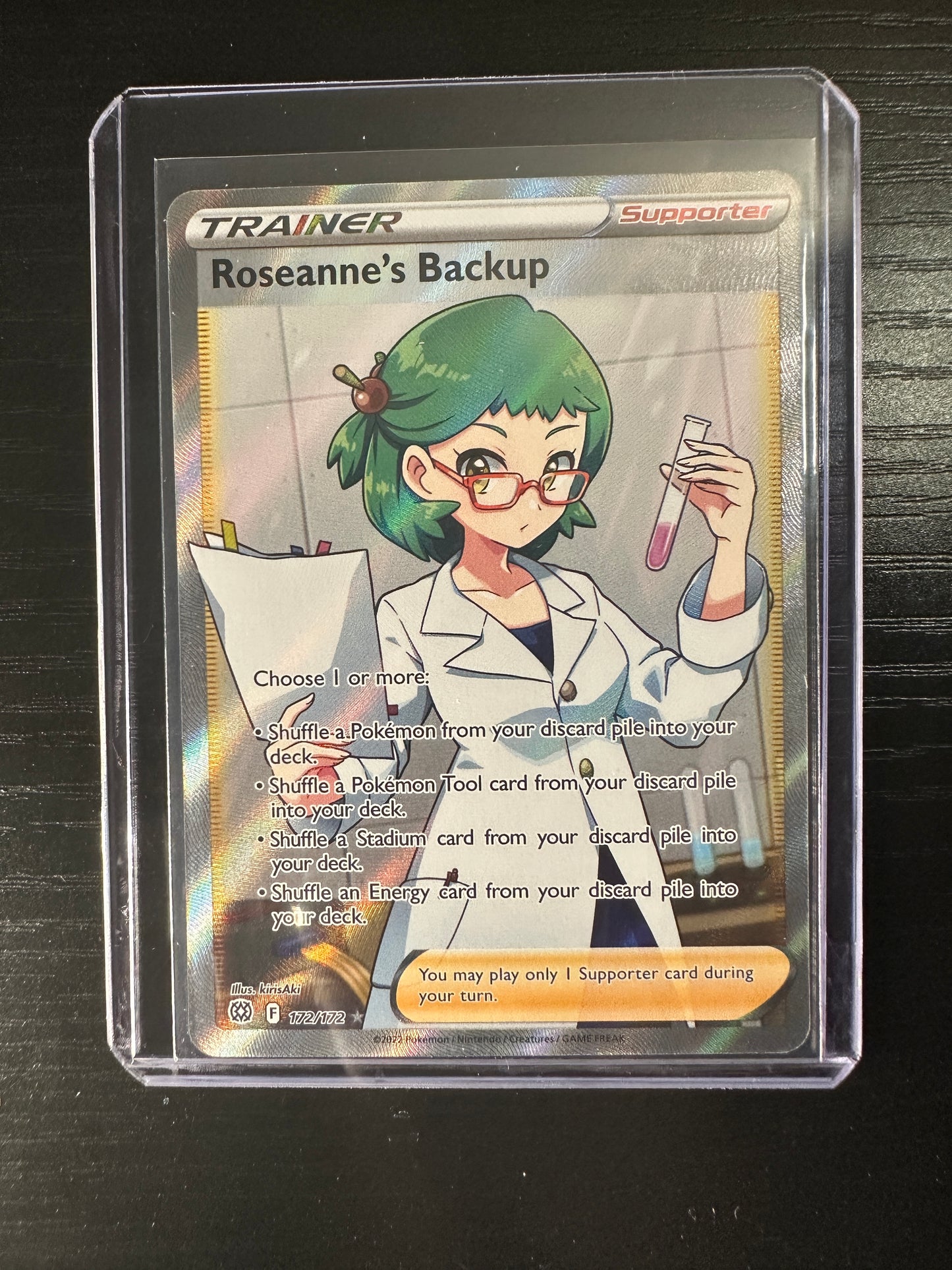 2022 Pokémon Brilliant Stars Roseanne's Backup #172