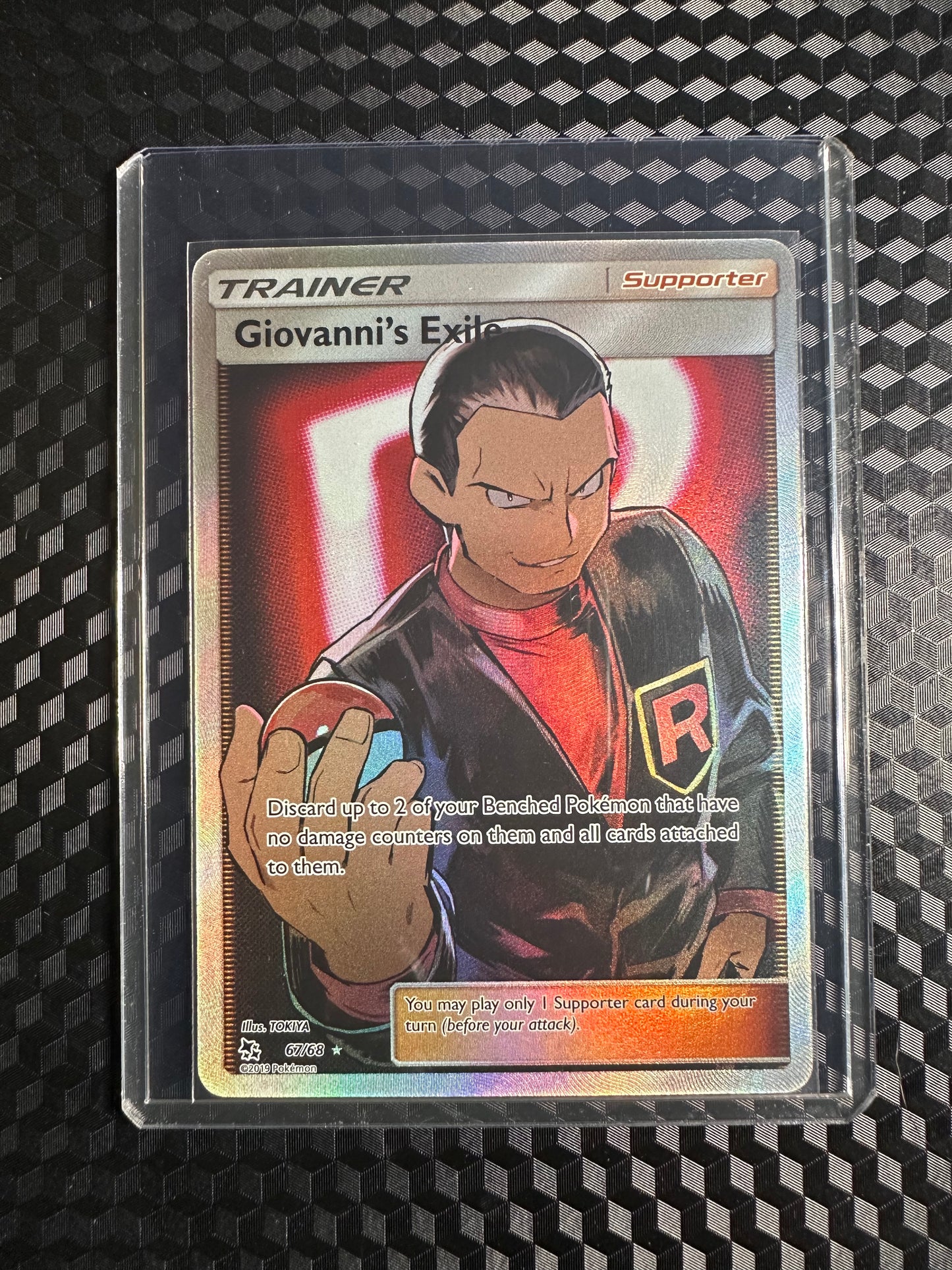 2019 Pokémon Hidden Fates Giovannis Exile #67