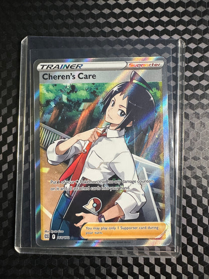 2022 Pokémon Brilliant Stars Cheren’s Care #168
