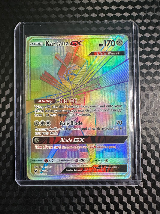 2017 Pokémon Crimson Invasion Kartana Gx #117