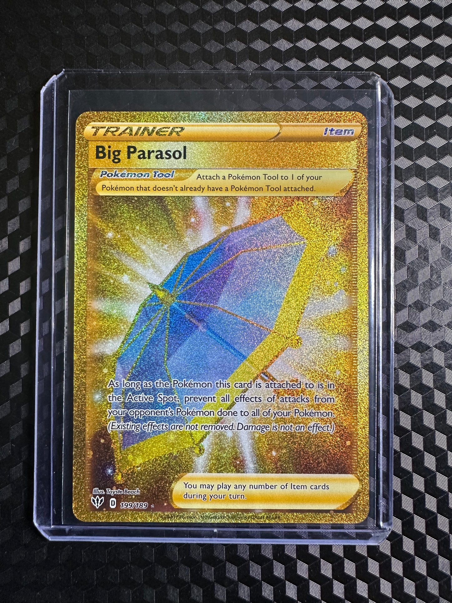 2020 Pokémon Darkness Ablaze Big Parasol 199/189