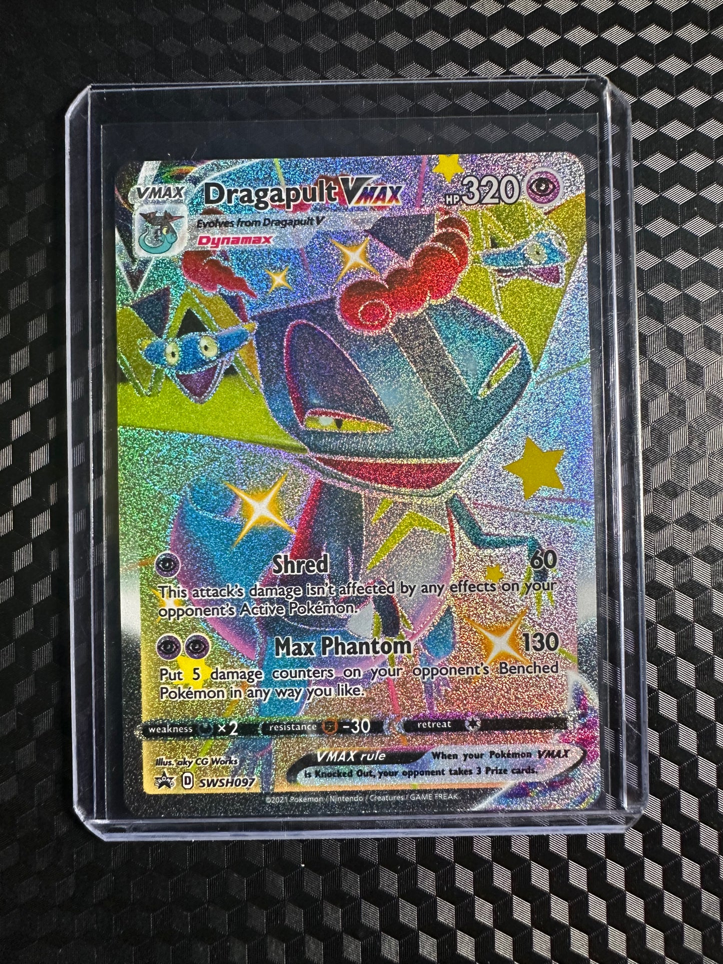 2021 Pokémon Promo Dragapult VMax SWSH097